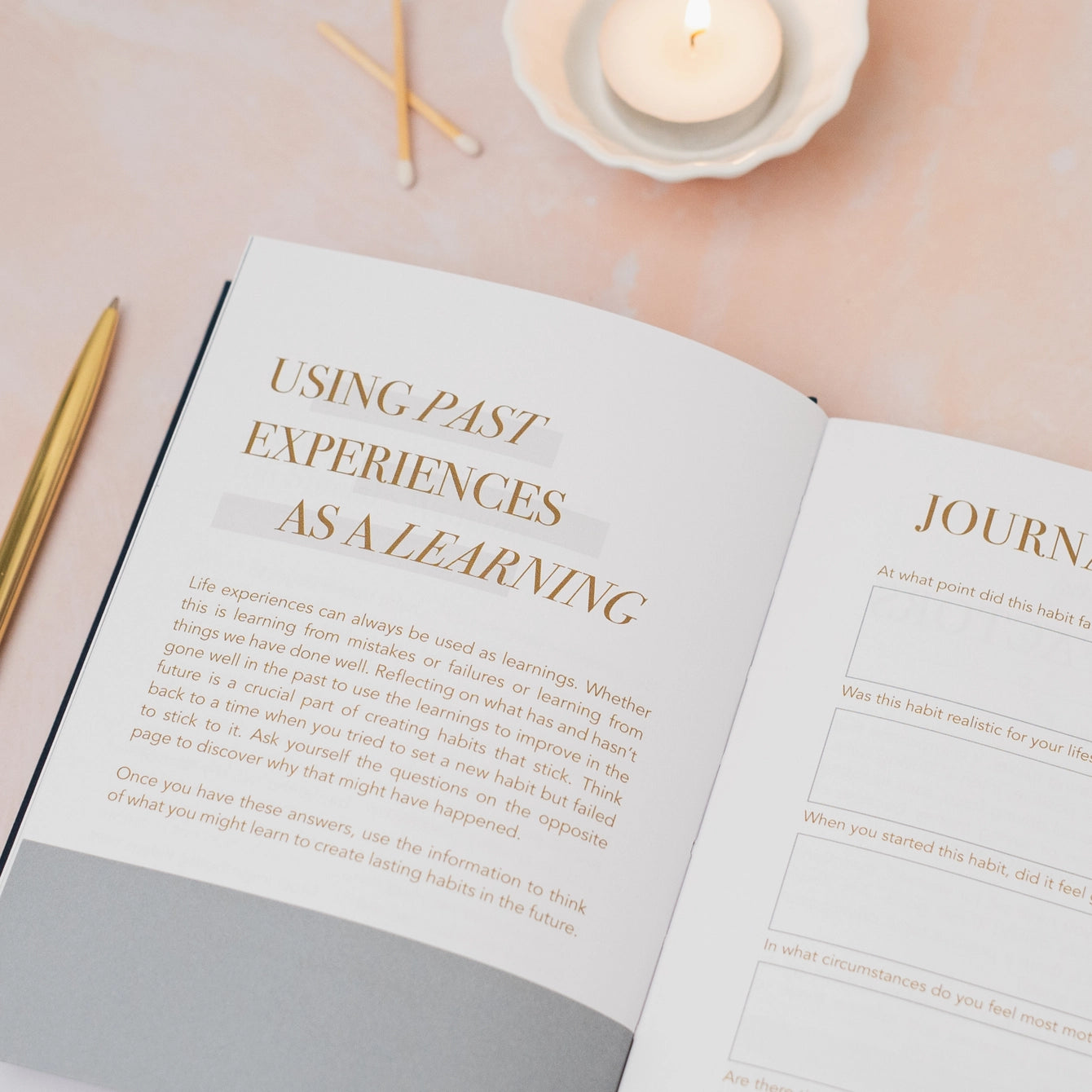Stationary Journals - Gratitude, Self Care & Self Improvement
