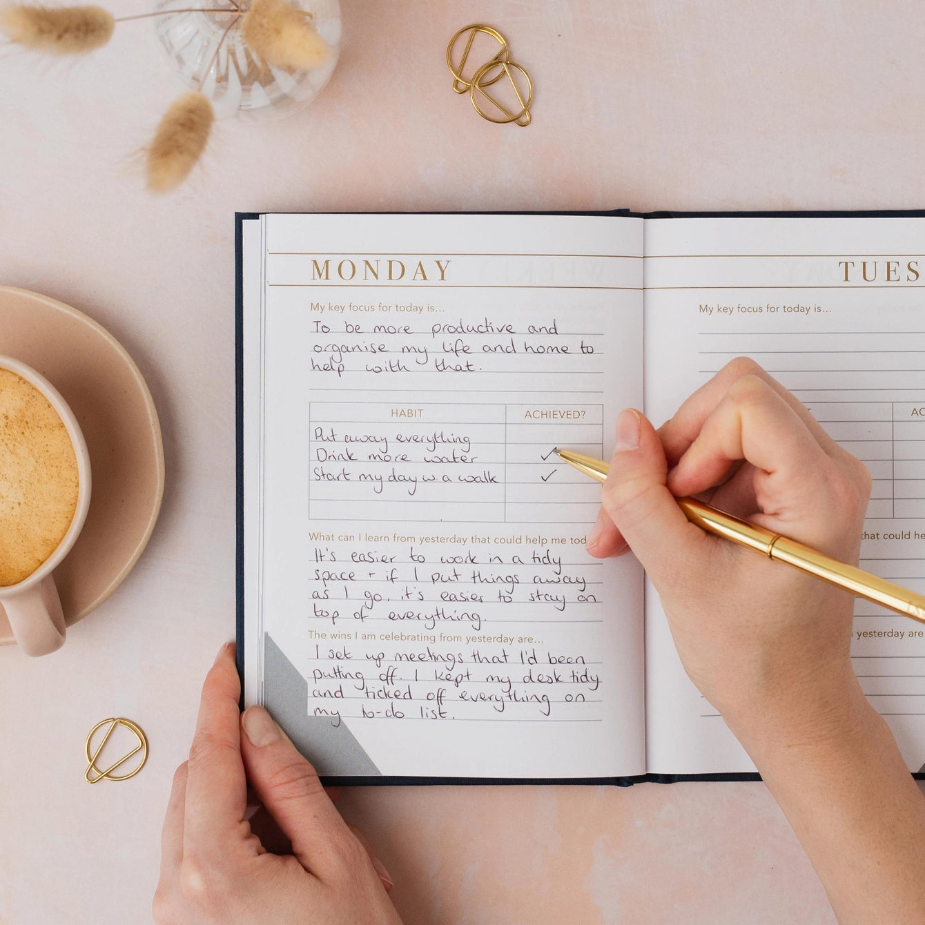 Stationary Journals - Gratitude, Self Care & Self Improvement