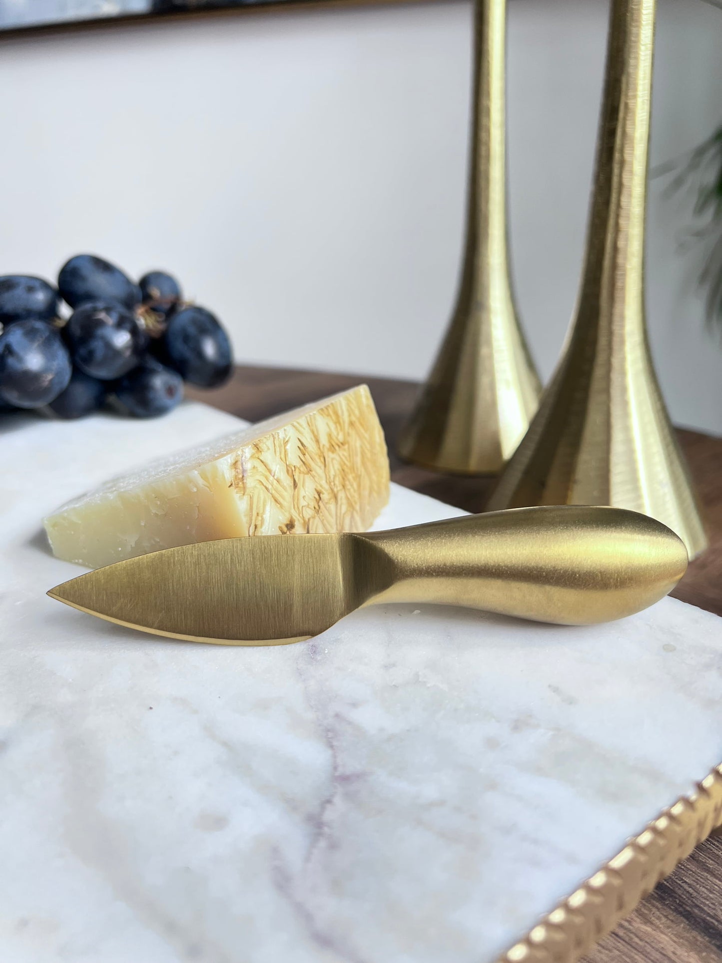 6pcs Gold Cheese Knife Set