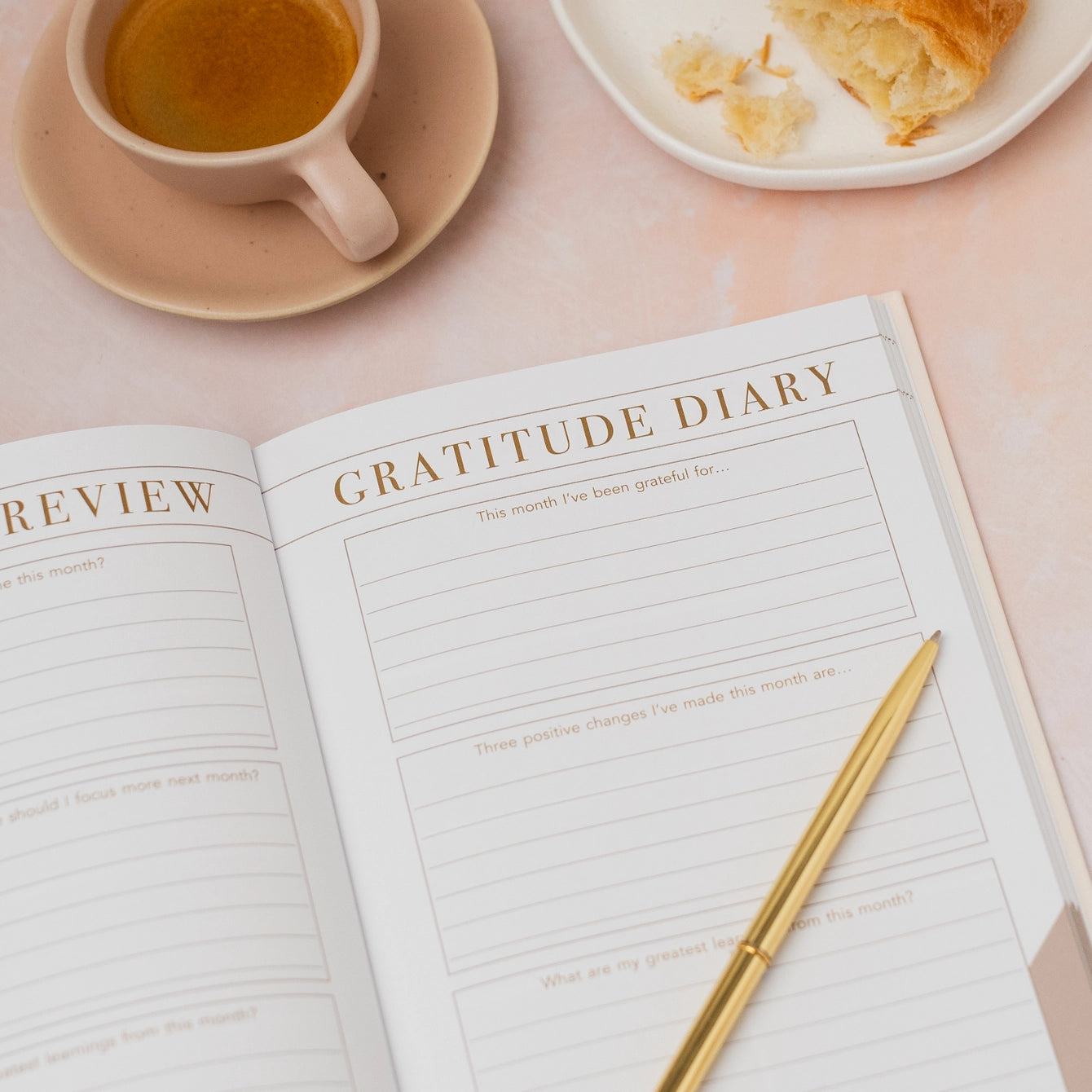 Stationary Journals - Gratitude, Self Care & Self Improvement