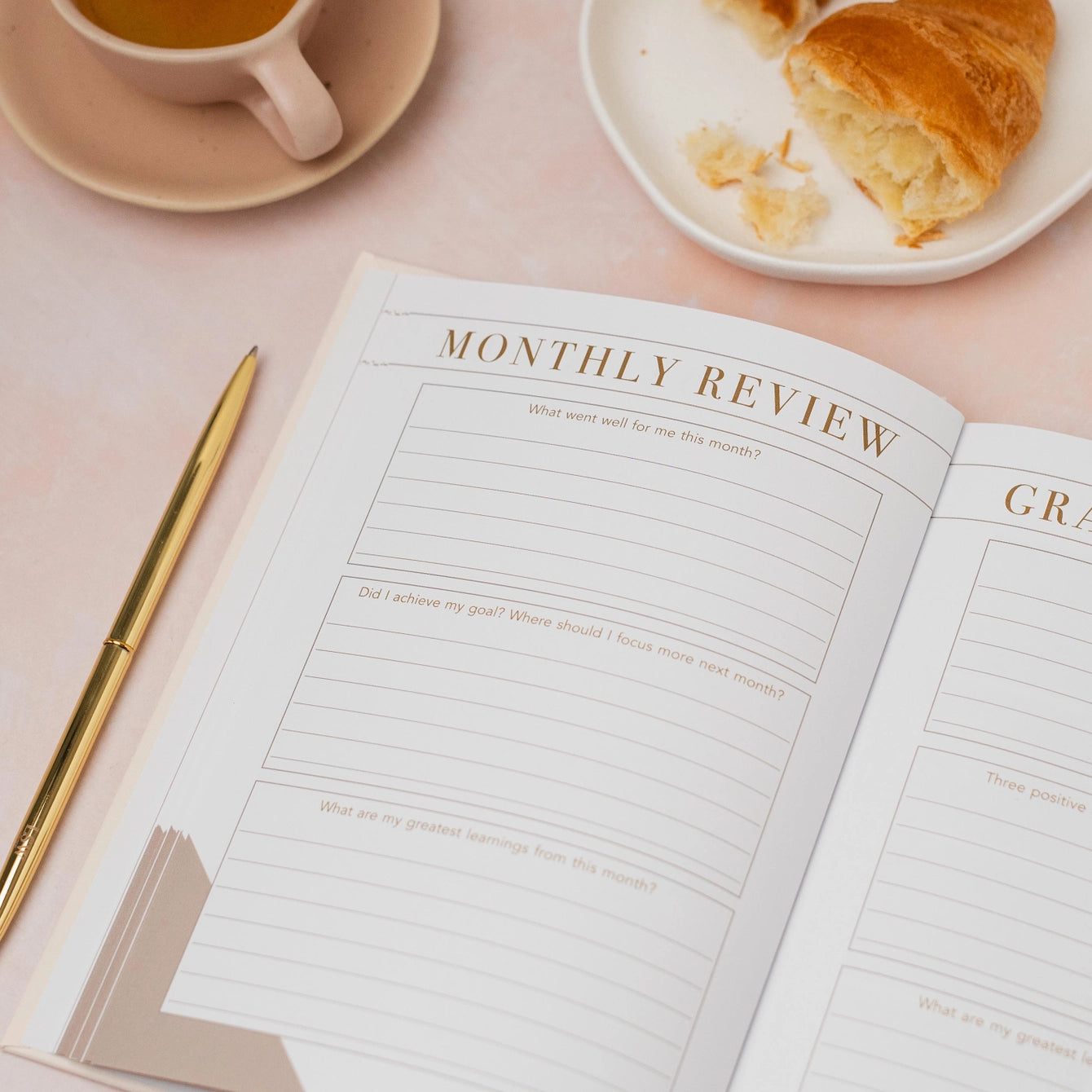 Stationary Journals - Gratitude, Self Care & Self Improvement