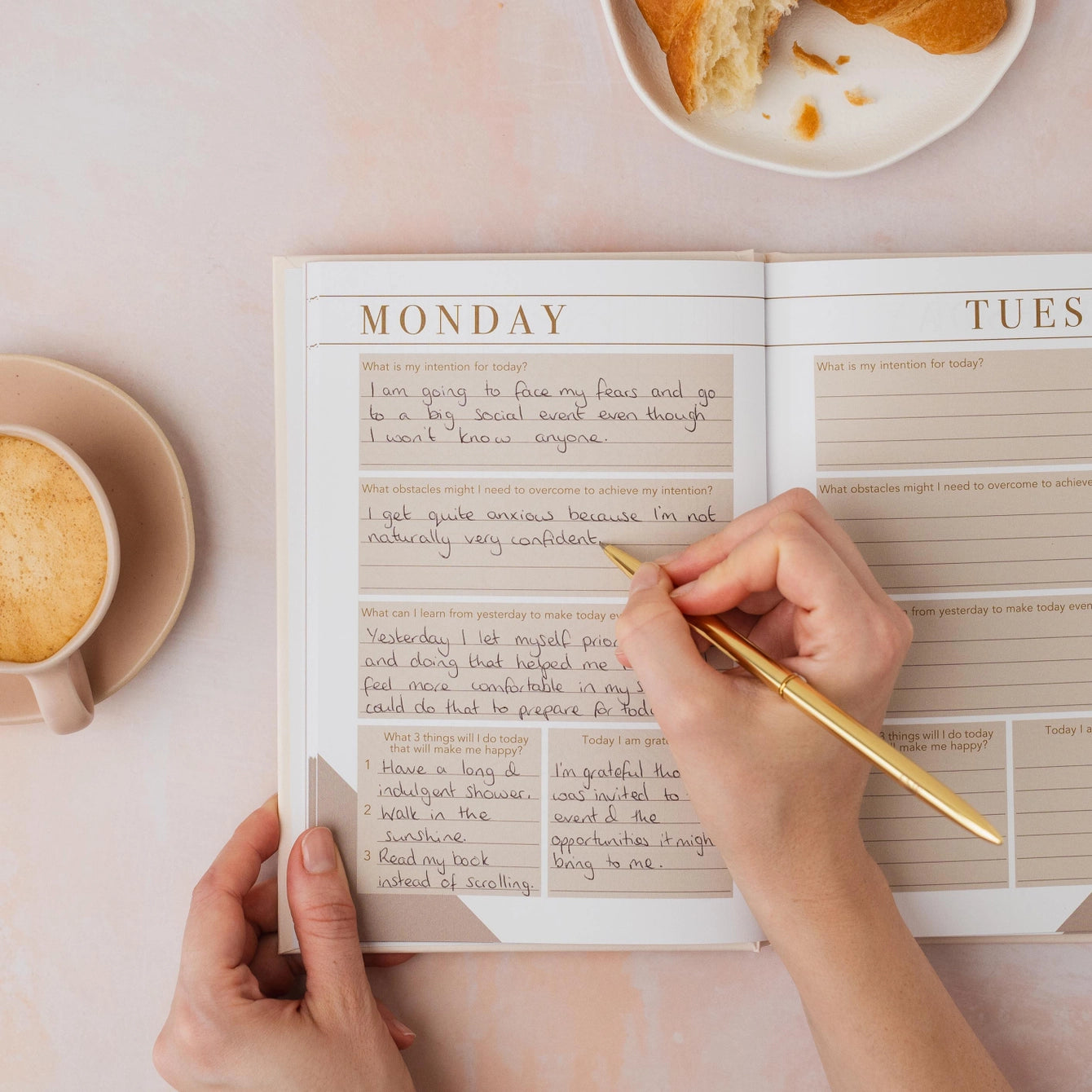Stationary Journals - Gratitude, Self Care & Self Improvement