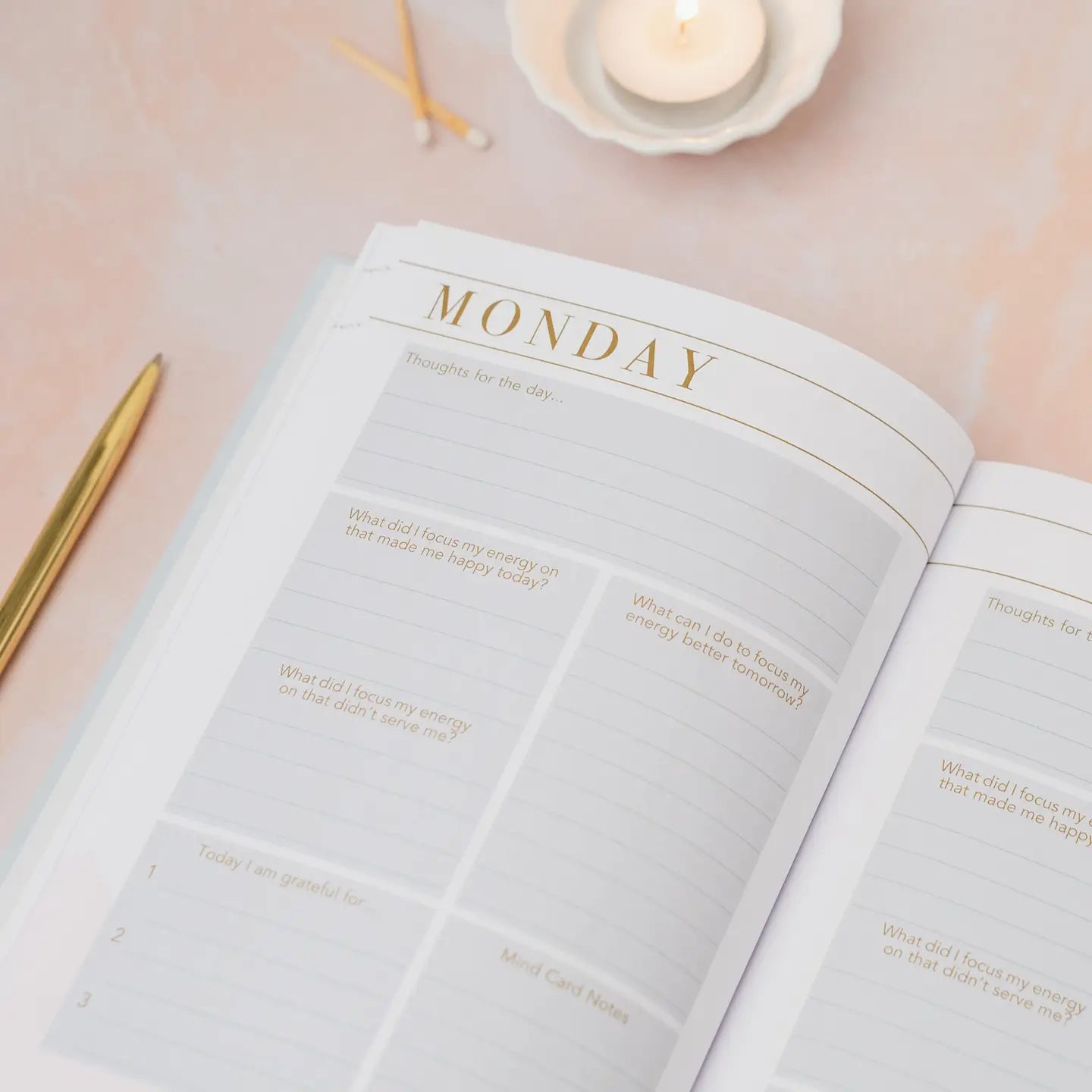 Stationary Journals - Gratitude, Self Care & Self Improvement