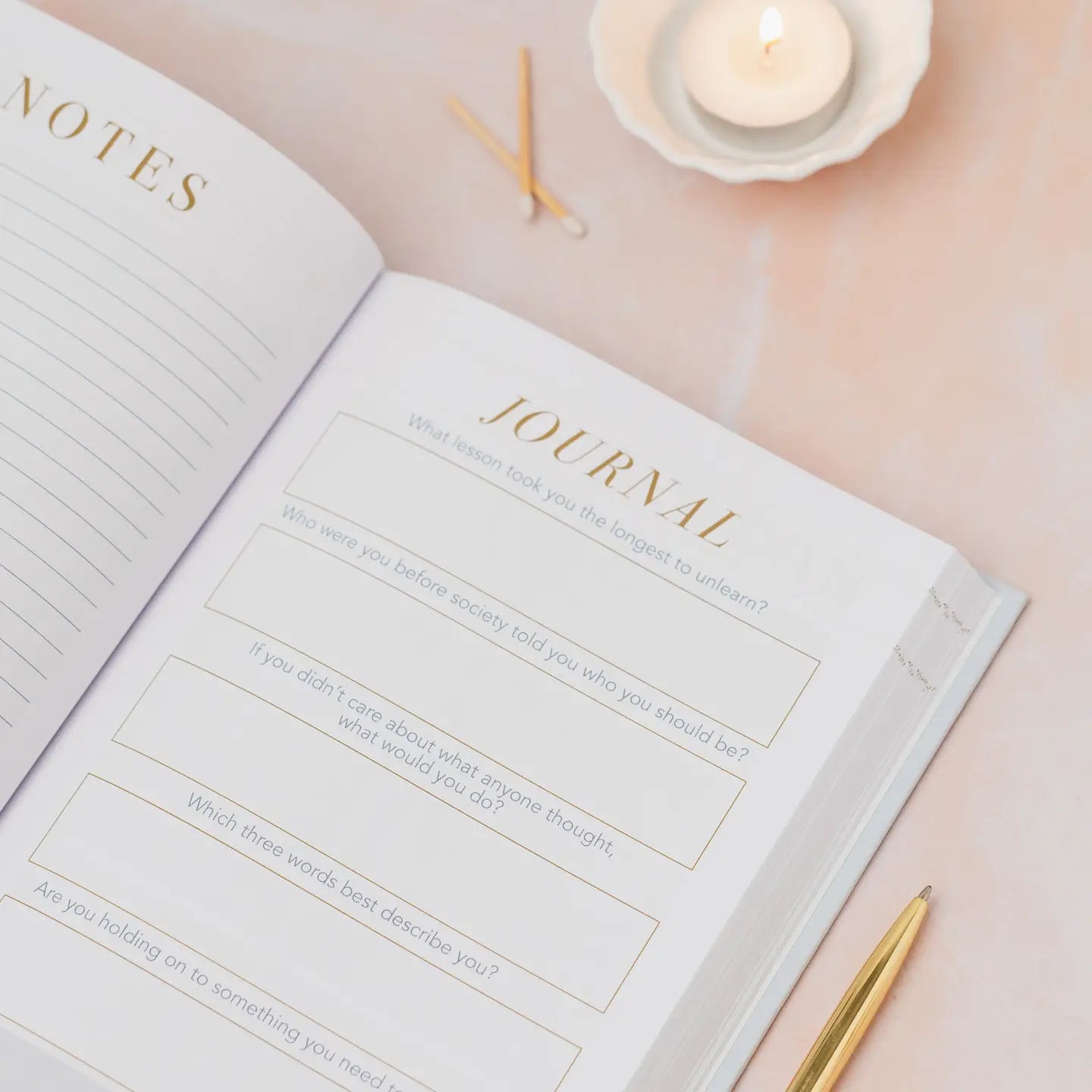 Stationary Journals - Gratitude, Self Care & Self Improvement