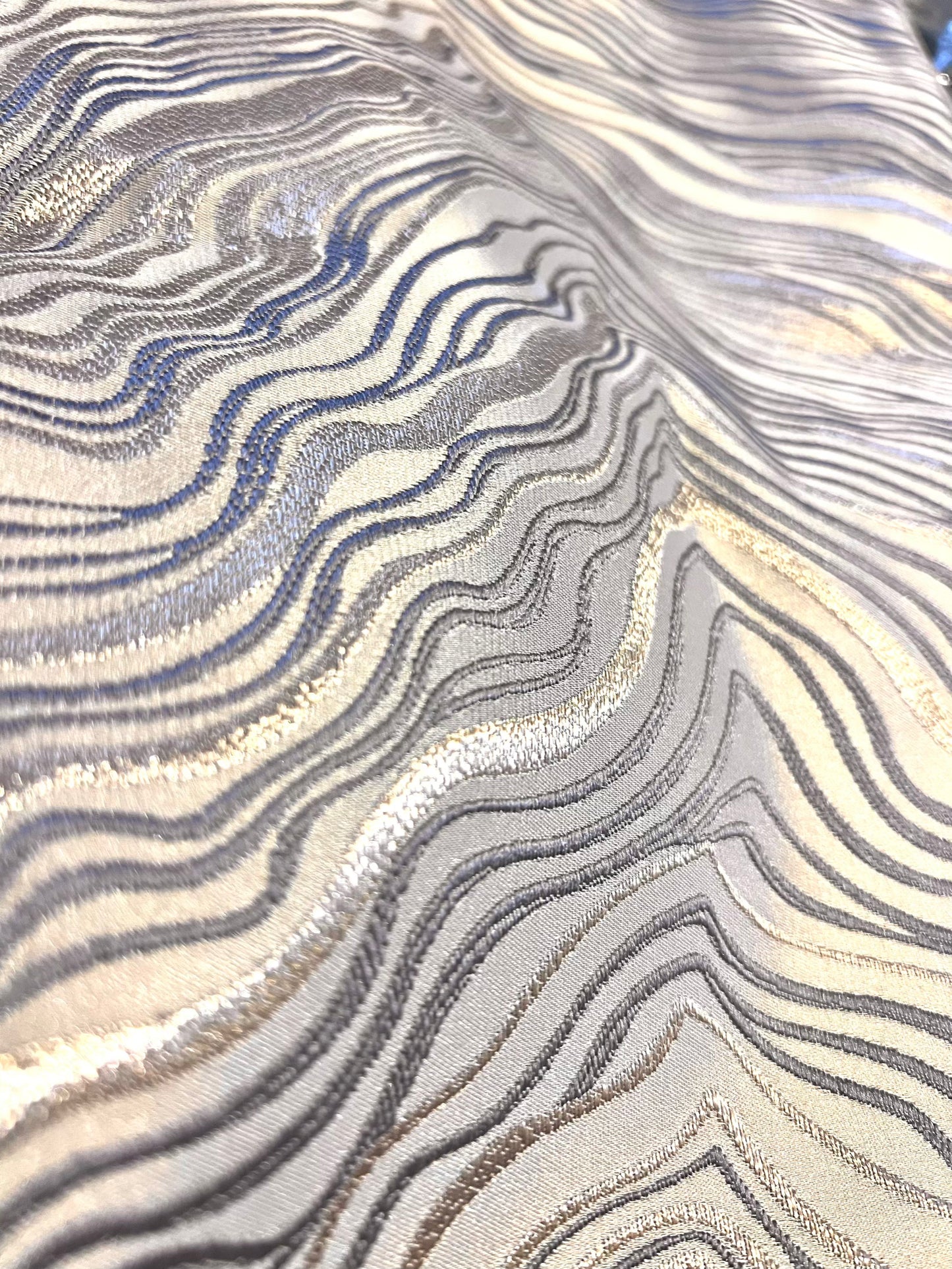 Gold Jackard Silk Pillowcase