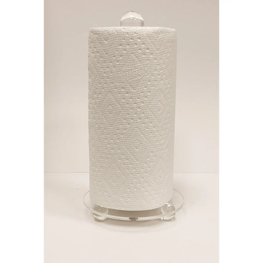 Paper Towel Holder with Ball Legs and Knob-High Class Touch