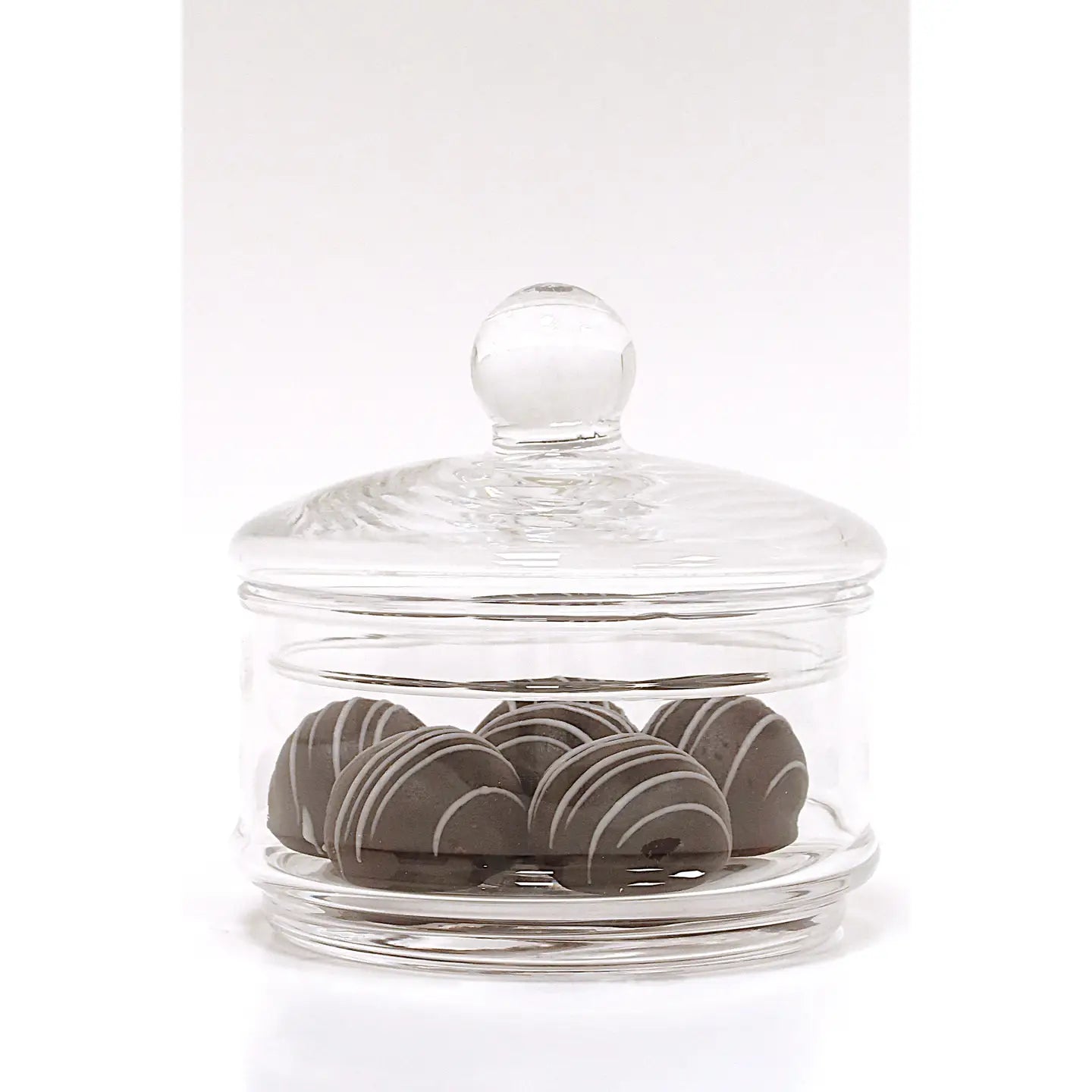 Stackable Glass Double Jar
