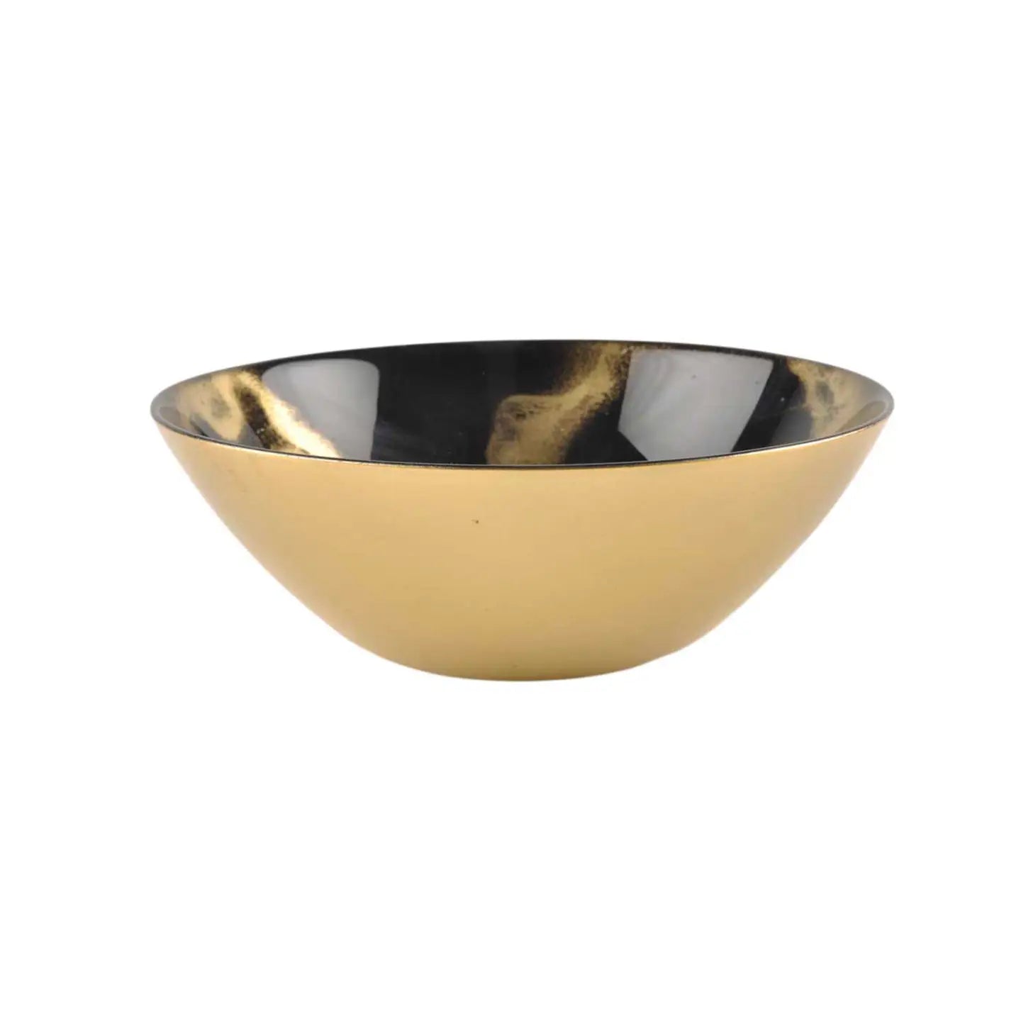 Black and Gold Dinner Set Dinnerware Sets High Class Touch - Home Decor 4 Soup Bowl