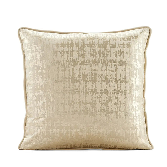 Gold Abstract Velvet Cushion Cover Cushions & Pillows High Class Touch - Home Decor 