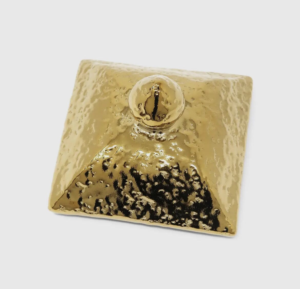 Hammered Gold Ginger Jar GingerJar High Class Touch - Home Decor