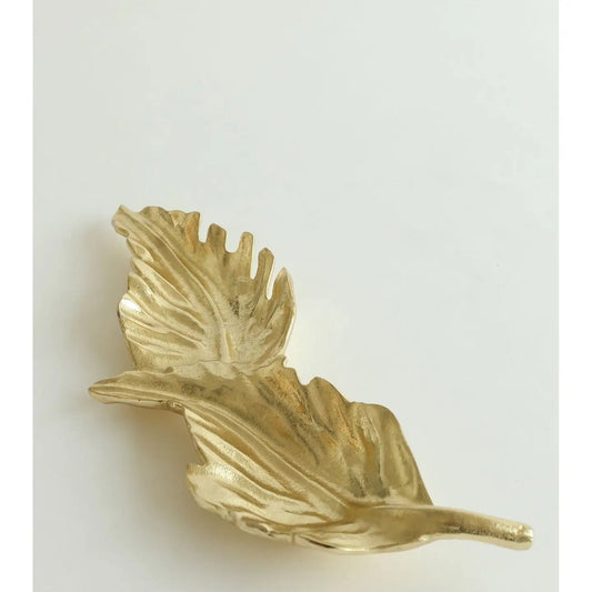 Leaf Candy Dish Decorative Plates High Class Touch - Home Decor