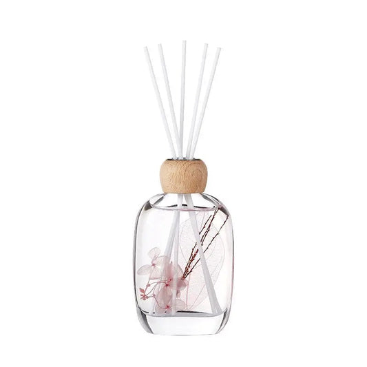 Pink Flower Reed Diffuser - Lily of the Valley Scent Diffuser High Class Touch - Home Decor 
