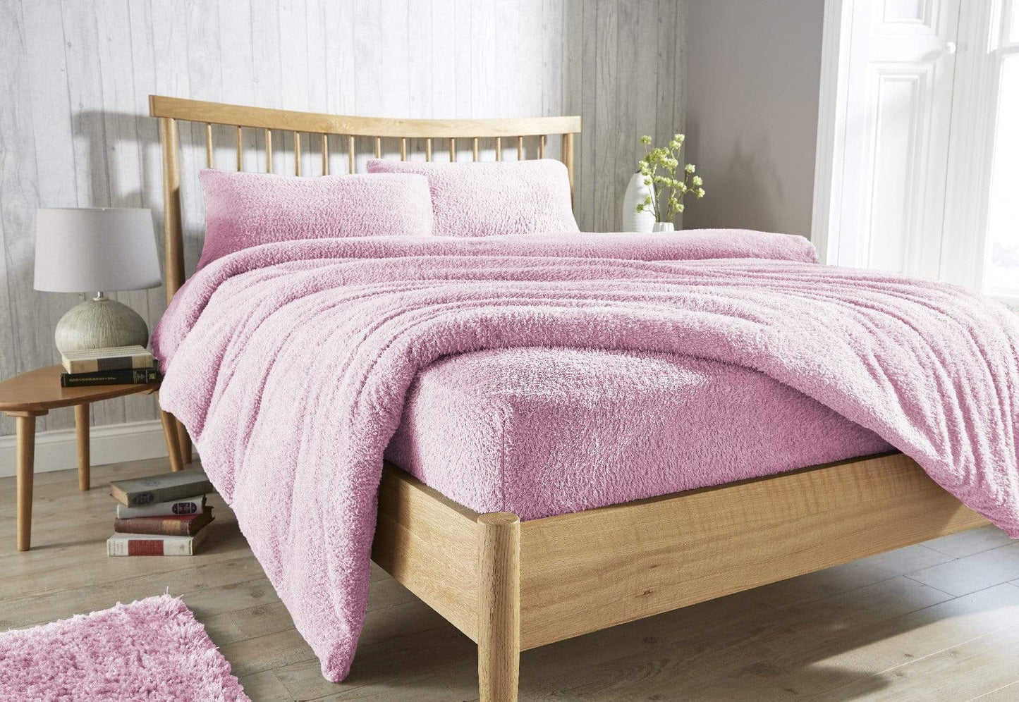 Super Soft Plush Teddy Fleece Fitted Sheet