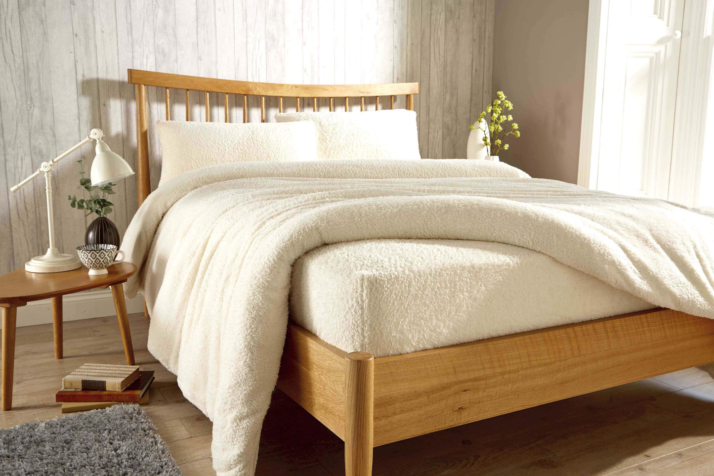 Super Soft Plush Teddy Fleece Fitted Sheet