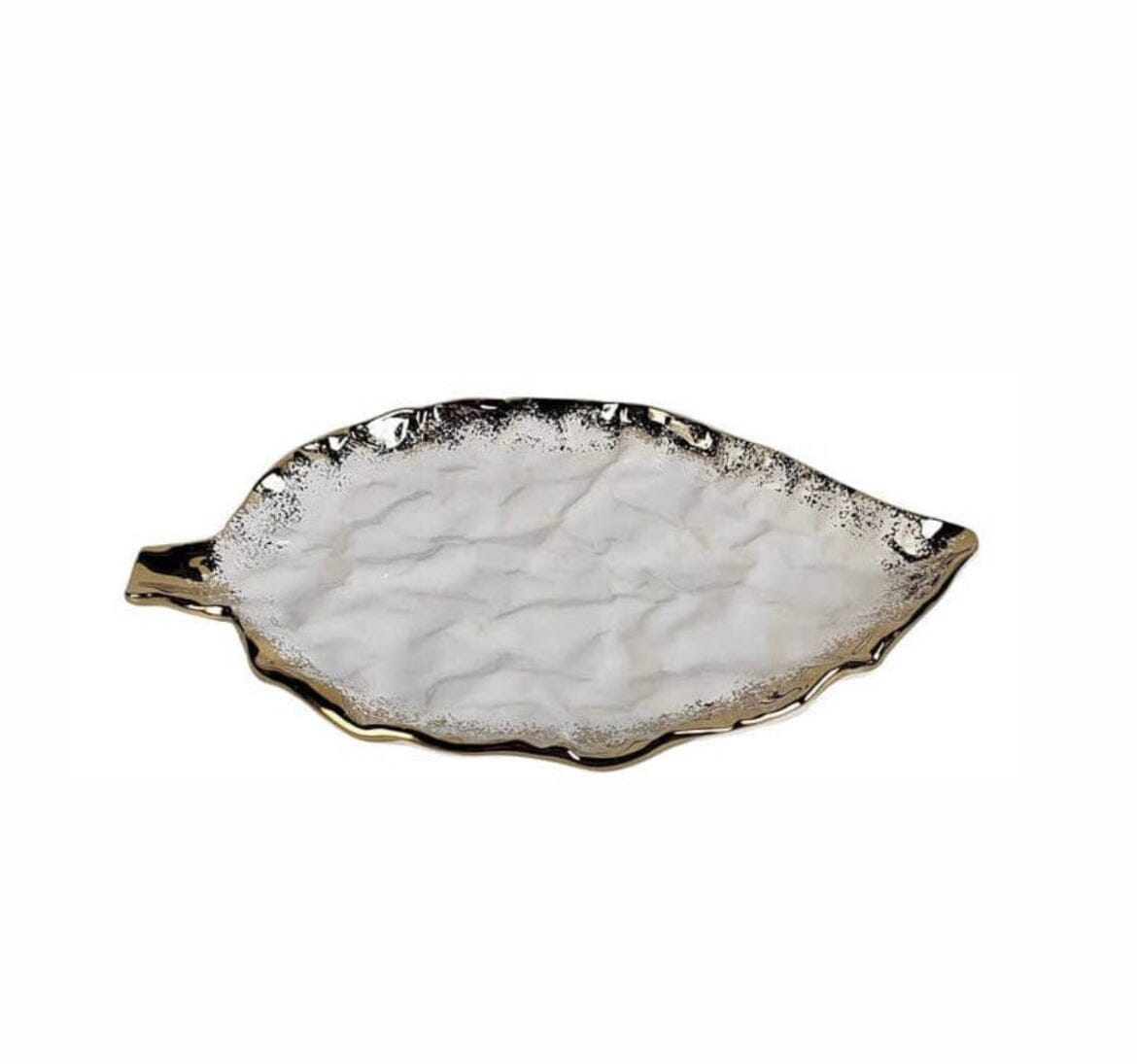 White Porcelain with Opulent Gold Border Dinner Plates Set Dinnerware Sets High Class Touch - Home Decor