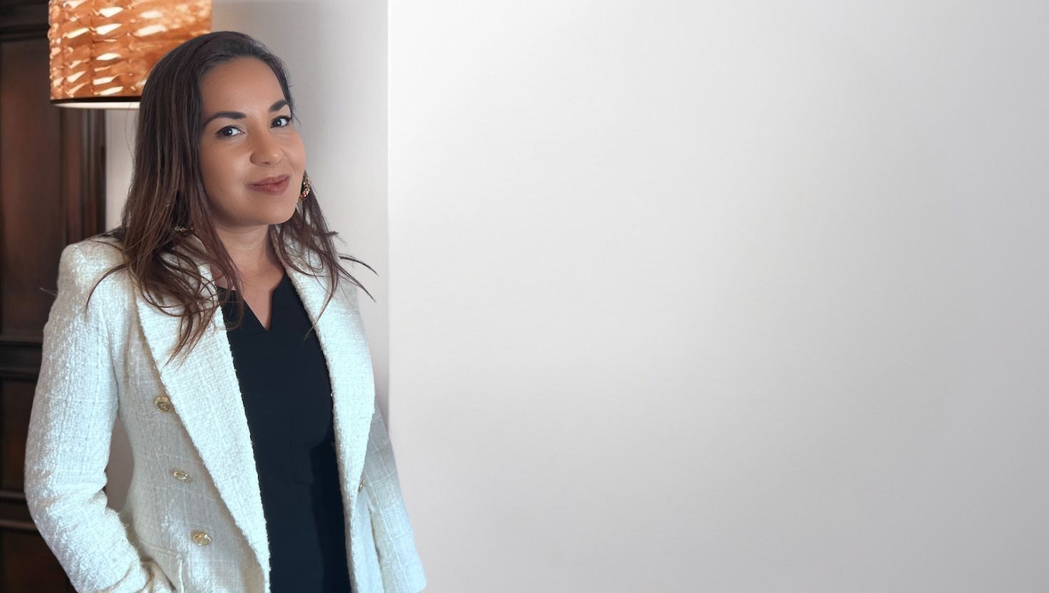 Zulima Villar - founder of Luxury homeware High Class Touch store UK