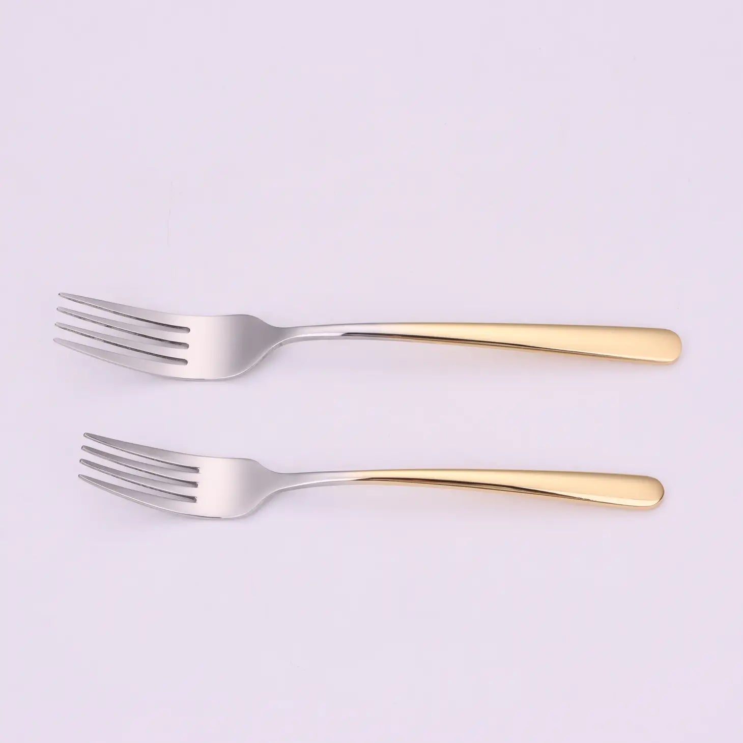 Gold & Silver Flatware Set, Service For 4 Cutlery High Class Touch - Home Decor 