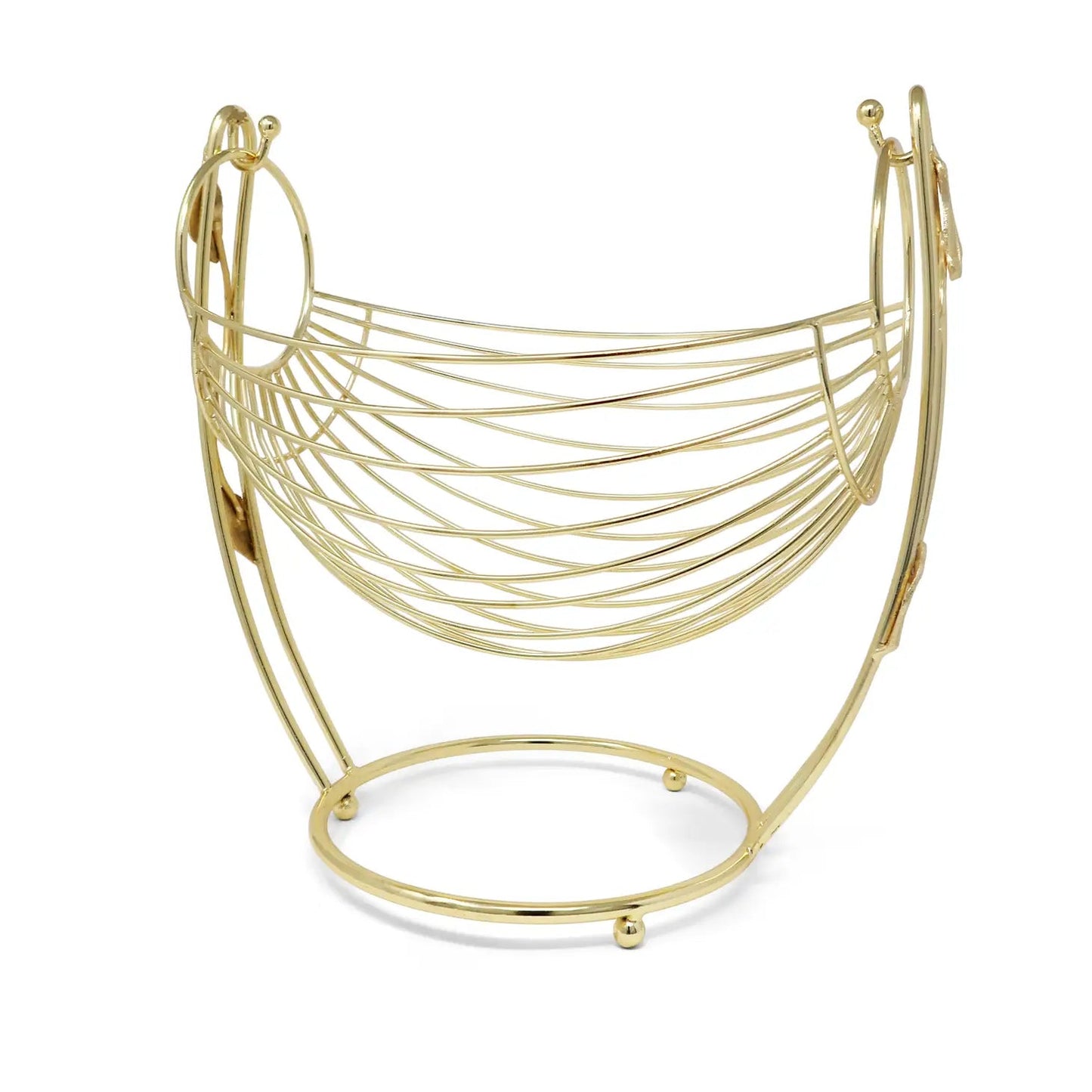 Gold Wire Decorative Basket Vases High Class Touch - Home Decor