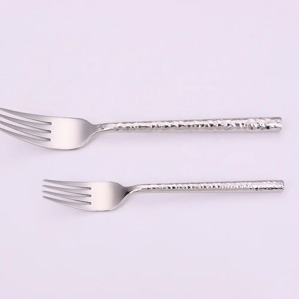Silver Flatware Set, Service For 4 Cutlery High Class Touch - Home Decor 