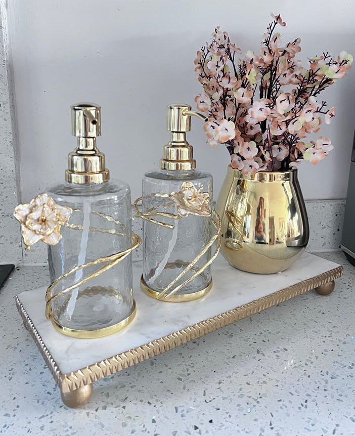 Small Gold Bud Flower Vase-High Class Touch