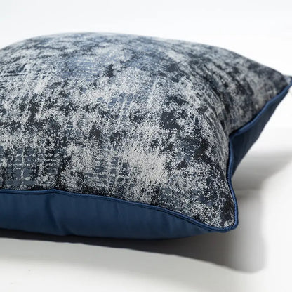 Navy and Grey Cushion Cover