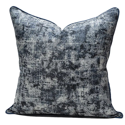 Navy and Grey Cushion Cover