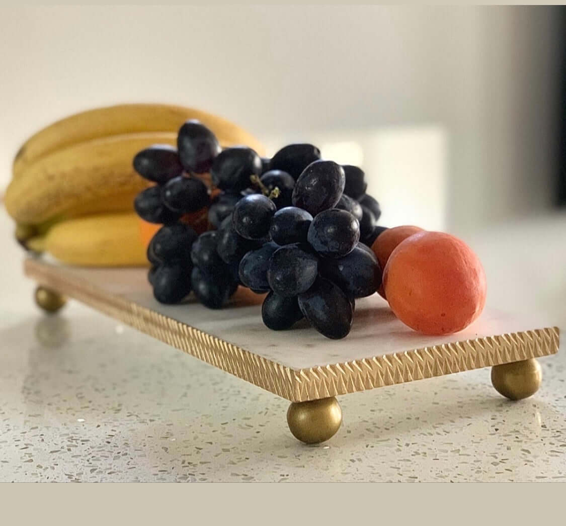 Marble tray 