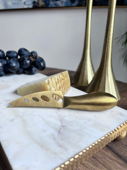 6pcs Gold Cheese Knife Set