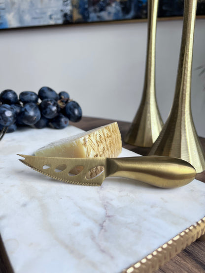 6pcs Gold Cheese Knife Set