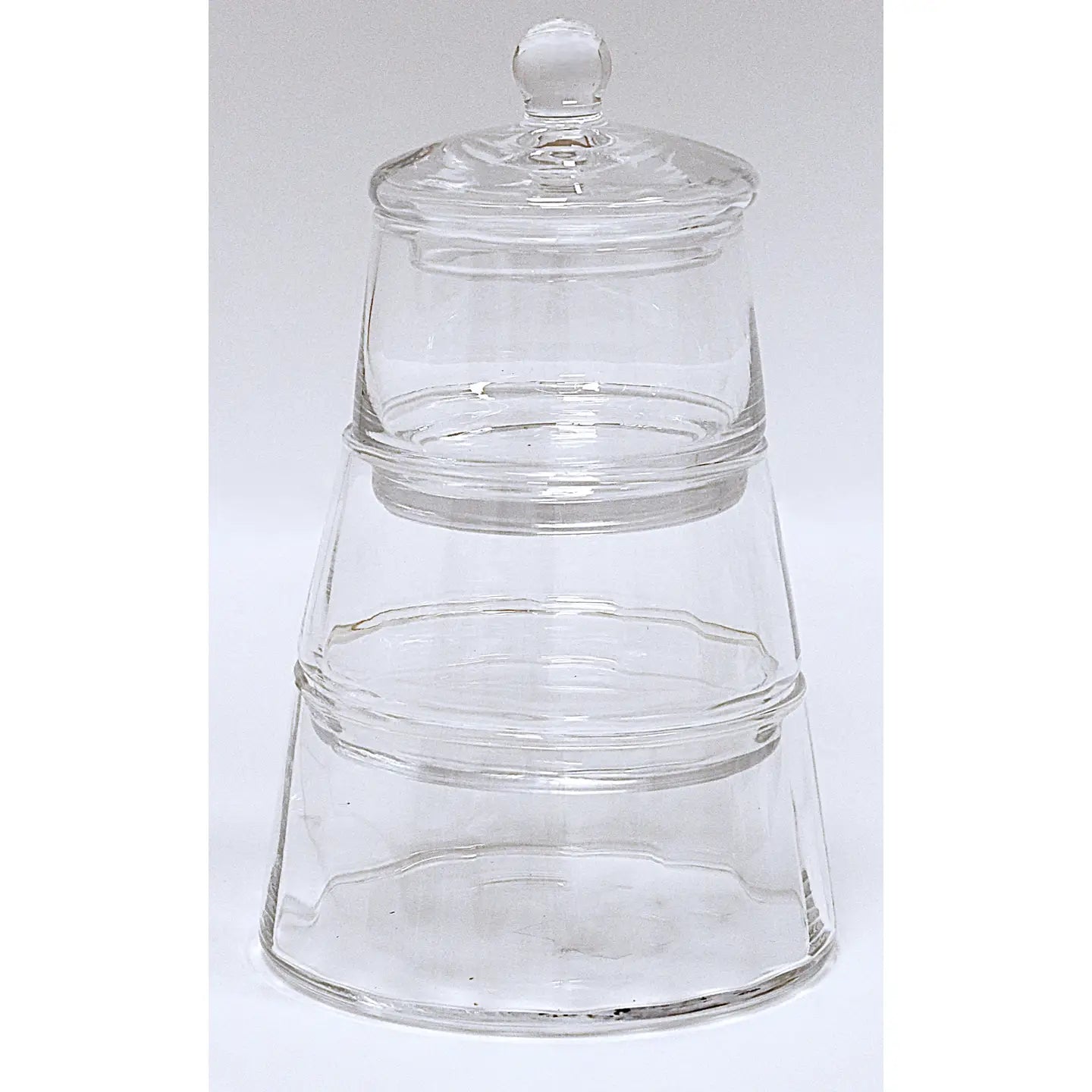 Stackable Glass Jar Set