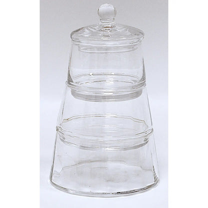 Stackable Glass Jar Set