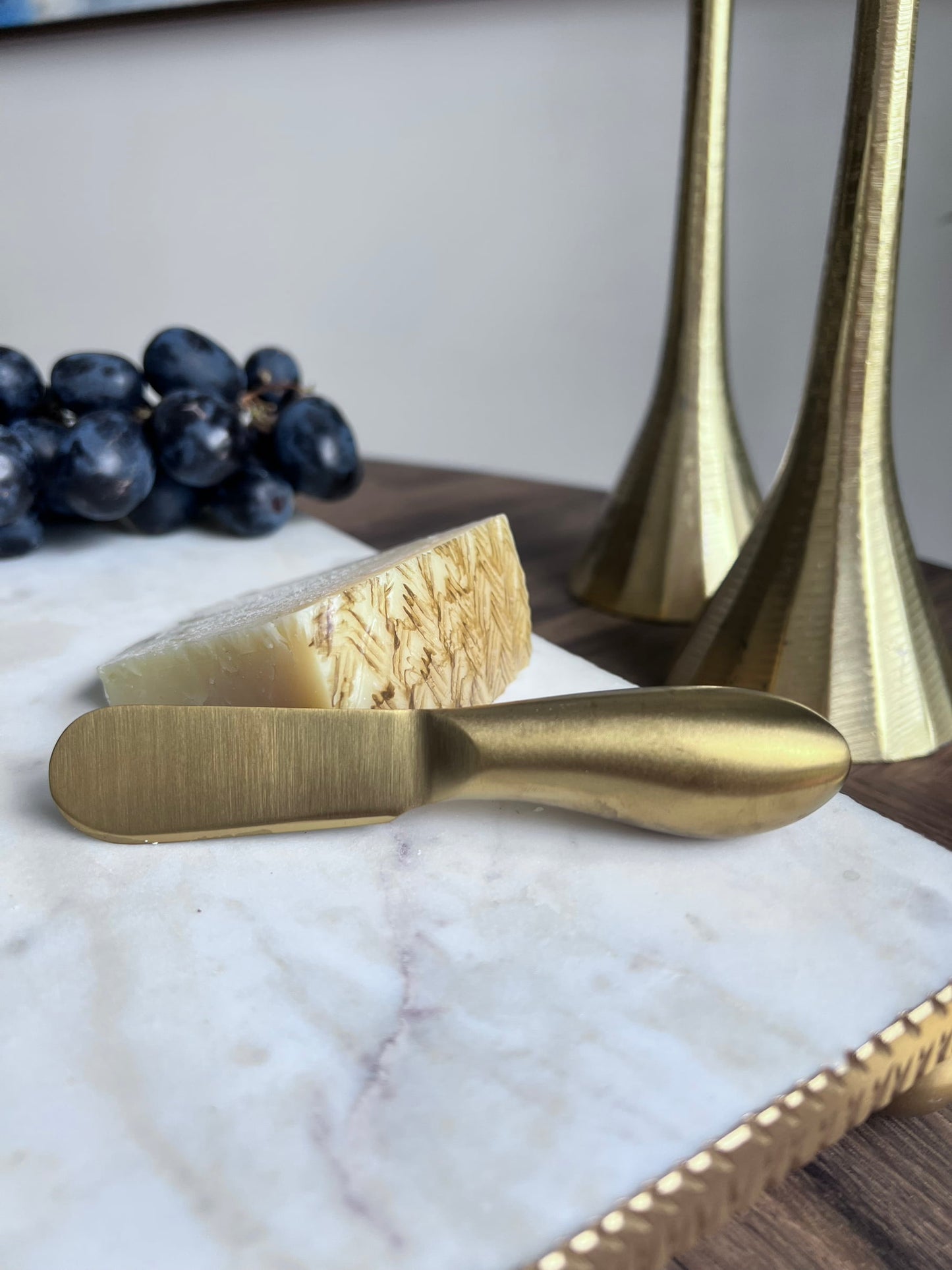 6pcs Gold Cheese Knife Set