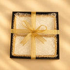 Porcelain White Relish Dish with Gold Rim - High Class Touch