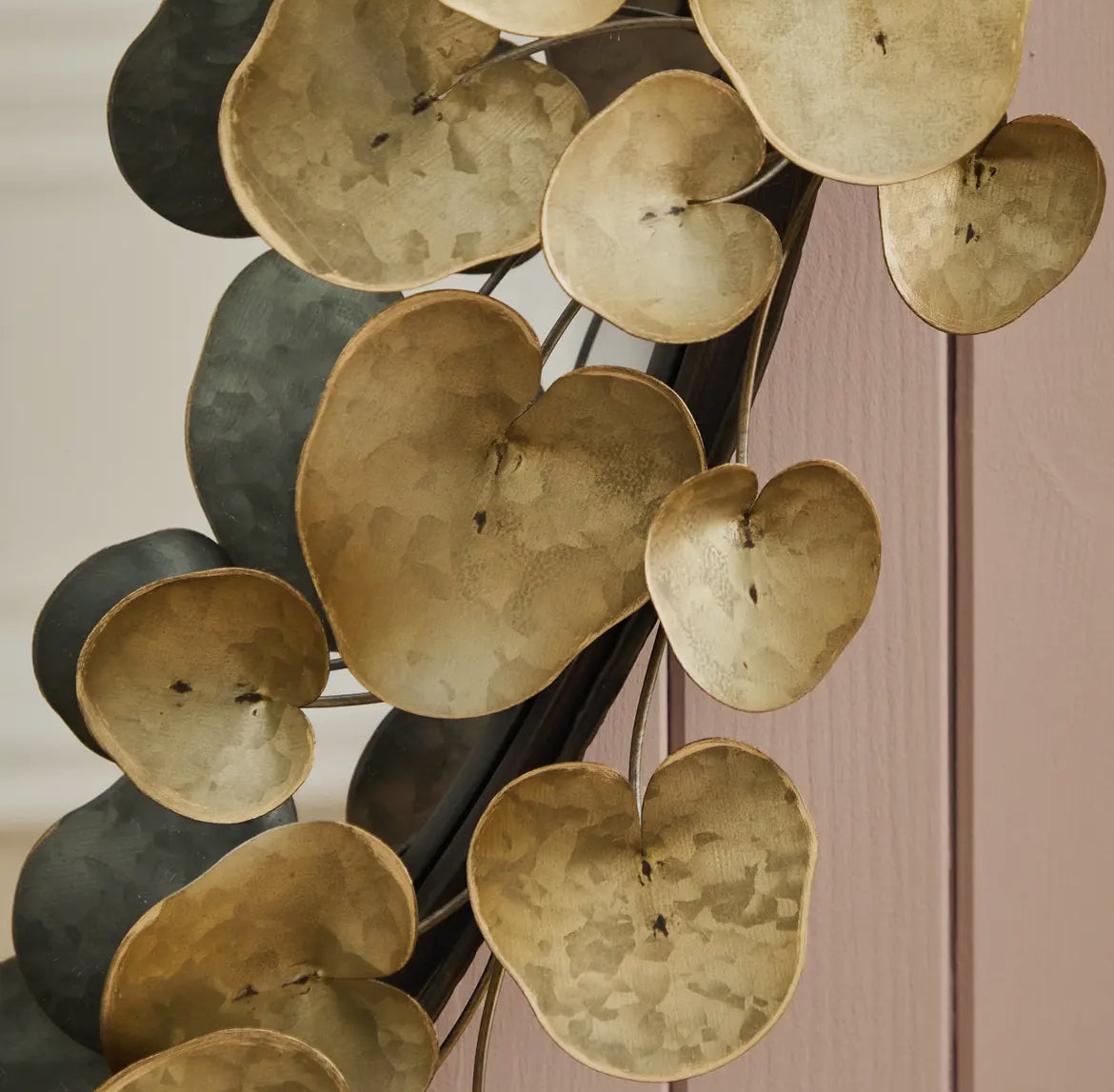 Leaves Frame Antique Wall Mirror