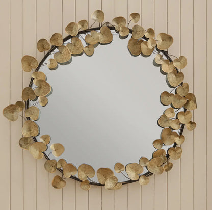 Leaves Frame Antique Wall Mirror