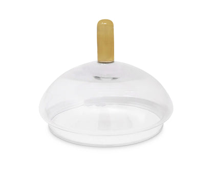 Sweets Glass Jar with Gold Stem and Knob