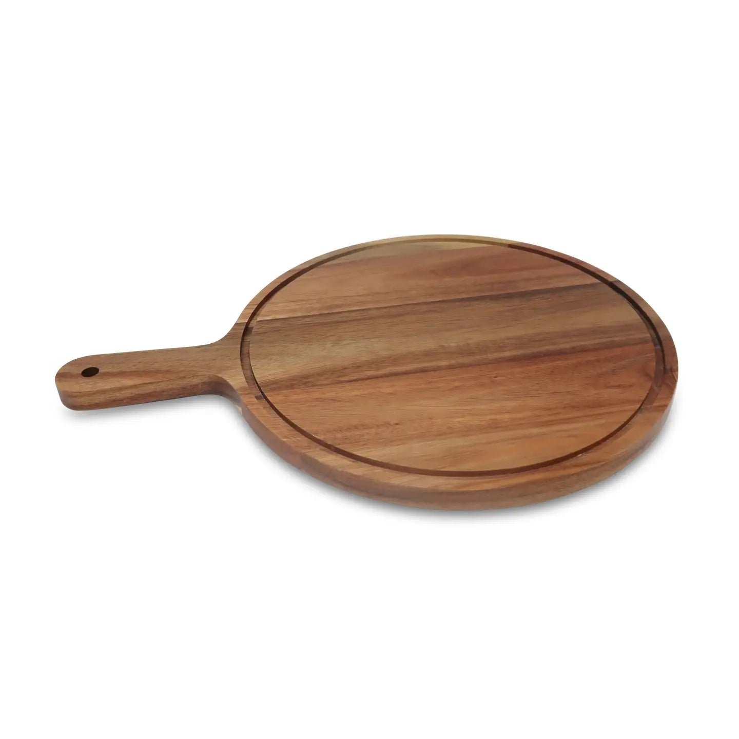 Glass Cake Dome On Wooden Board Base