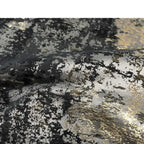 Silver, Black, Gold Cushion Cover - High Class Touch