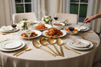 Gold Serving Utensils Spoon Set