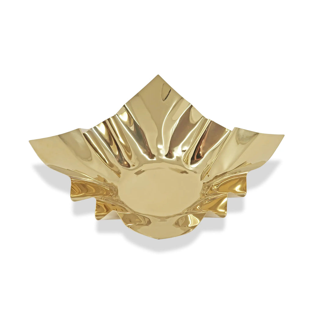 Gold Fruit Bowl Sharing Platter
