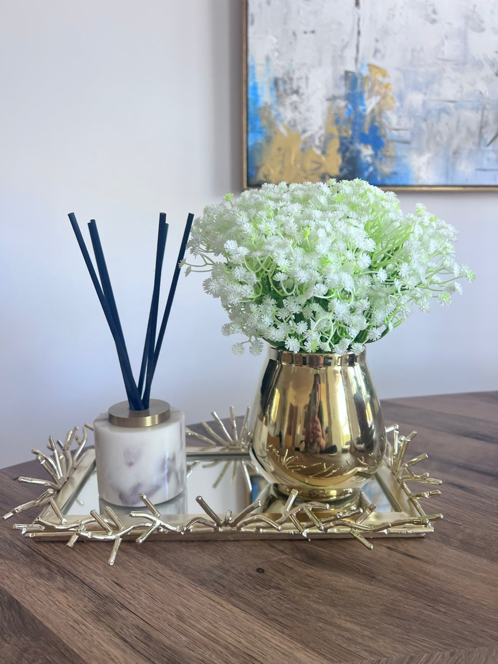 White Marble Reed Diffuser
