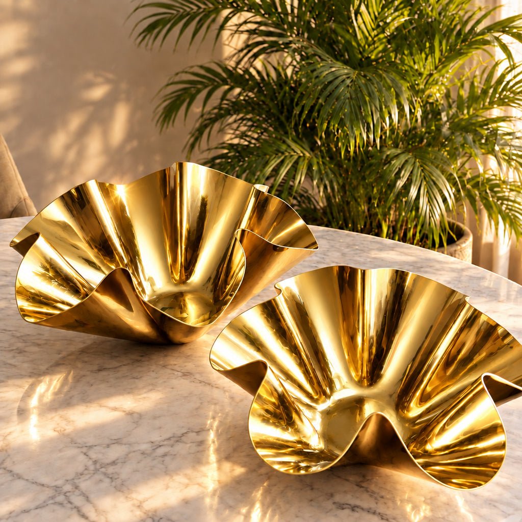 Stainless Steel Crushed Bowl - High Class Touch