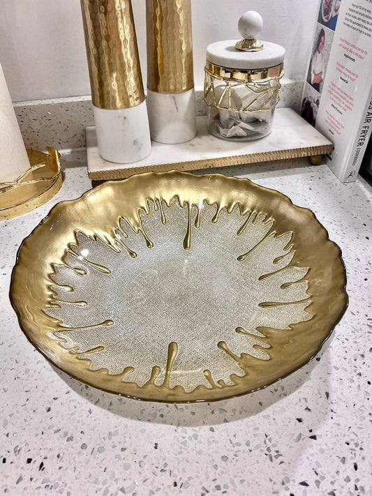 3 Piece Gold Decorative Bowl. – maisonmoderneuk
