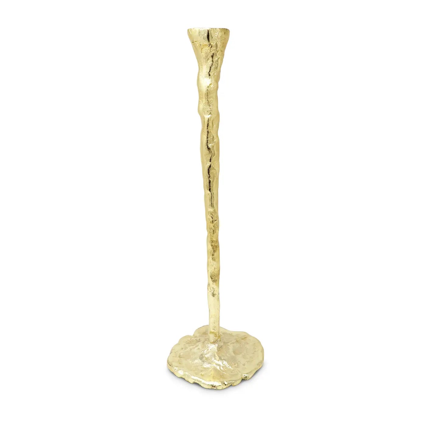 Gold Natural Taper Candle Holder Candle Holders High Class Touch - Home Decor 