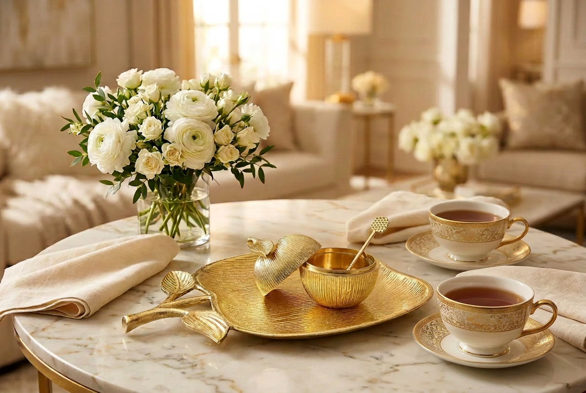 Large Apple Shaped Dish with Removable Honey Jar