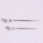 Morne 20 Pc Silver Flatware Set, Service For 4 Cutlery High Class Touch - Home Decor 