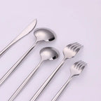 Morne 20 Pc Silver Flatware Set, Service For 4 Cutlery High Class Touch - Home Decor 