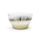 Set of 6 Dessert Bowls with Gold Ombre Design - High Class Touch