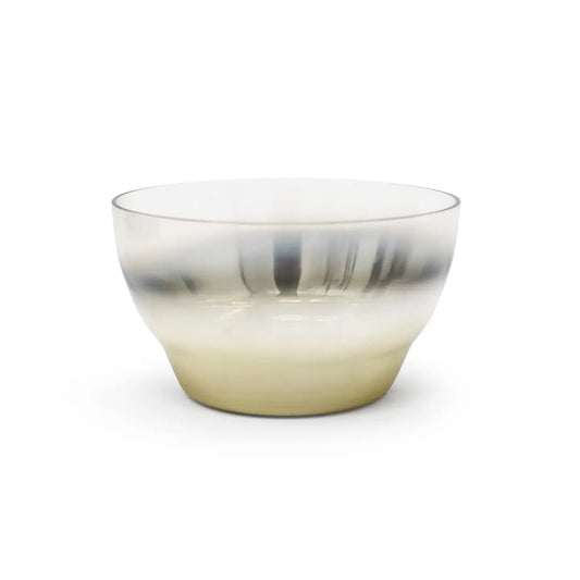 Set of 6 Dessert Bowls with Gold Ombre Design Water glasses High Class Touch - Home Decor 
