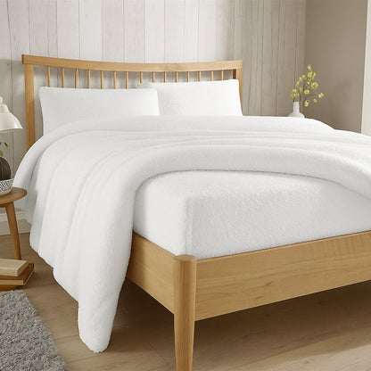 Super Soft Plush Teddy Fleece Fitted Sheet